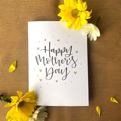 Happy Mother's Day White Card
